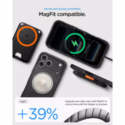 Spigen Rugged Armor Cover iPhone 18 Pro / 17 Pro MagFit Case Matte Black - Additional view 6