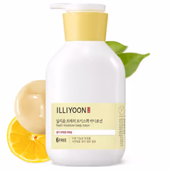 Illiyoon Fresh Moisture Body Lotion 350ml | High Moisturizing Effect For Damaged and Rough Skin | Korean Skin & Body
