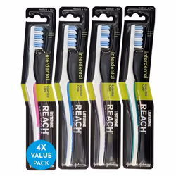Reach Listerine Interdental Toothbrush Medium Full Head - 4 x Single