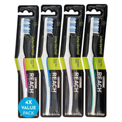 Reach Listerine Interdental Toothbrush Medium Full Head - 4 x Single