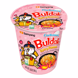 Samyang 8801073211667, Instant ramen noodle, 80 g, Chicken, Spicy, Milk, Soy, Wheat, 330 kcal, 12 g