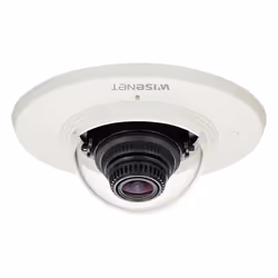 Hanwha XND-6011F, IP security camera, Indoor, Wired, Digital PTZ, Ceiling, Black, Ivory