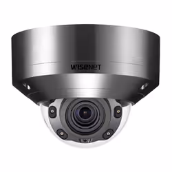 Hanwha XNV-8080RSA, IP security camera, Indoor & outdoor, Wired, Ceiling, Silver, Dome