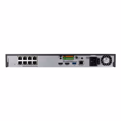 Hanwha XRN-815S network video recorder Black - Additional view 4