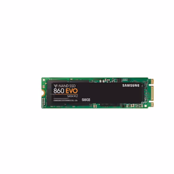 Samsung 860 EVO, 500 GB, M.2, 550 MB/s, 6 Gbit/s