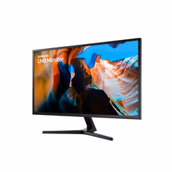Samsung U32J590UQU LED display 80 cm (31.5") 3840 x 2160 pixels 4K Ultra HD QLED Black
