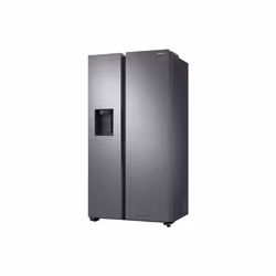 Samsung RS68N8220S9/EU side-by-side refrigerator Freestanding 617 L Brushed steel, Silver
