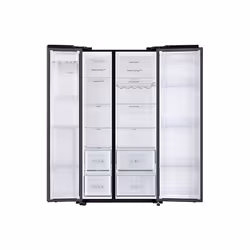Samsung RS68N8230B1 side-by-side refrigerator Freestanding 638 L F Black