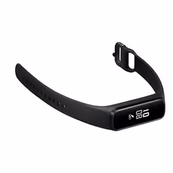 Samsung SM-R375NZKADBT activity tracker PMOLED Armband activity tracker 1.88 cm (0.74") Black