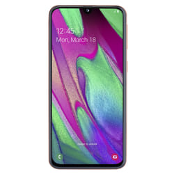 Samsung Galaxy A40 SM-A405F 15 cm (5.9") Dual SIM Android 9.0 4G USB Type-C 4 GB 64 GB 3100 mAh Coral