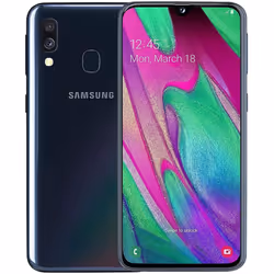 Samsung Galaxy A40 64GB 4GB Ram Black Dual SIM Smartphone New