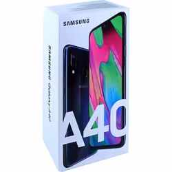 Samsung Galaxy A40 64GB 4GB Ram Black Dual SIM Smartphone New