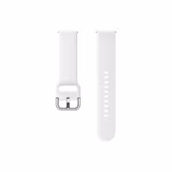 Samsung ET-SFR50, Band, Smartwatch, White, Samsung, Galaxy Watch Active, Galaxy Watch (42mm), Gear Sport, Fluoroelastomer