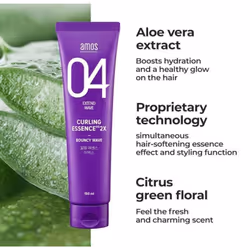 [AMOS] Curling Essence 2X Bouncy Wave (Curl Defining Cream 2X) 150ml
