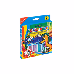 Amos Peelable Glass Art Deco Paint Stain Sets GD-10P6
