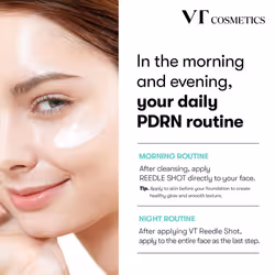 VT COSMETICS PDRN 100 Essence  Korean Gingseng Plant-derived PDRN Serum for Natural Glow  Korean skincare 1.01 fl. Oz.
