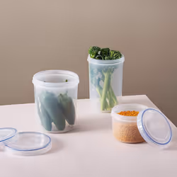 Lock & Lock Round Storage Container - Clear, 150 ml