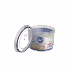 Lock & Lock LLS121, Box, Round, 0.36 L, Transparent, Polypropylene (PP), 740 mm