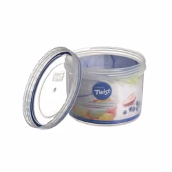 Lock & Lock LLS131, Jar, Round, 0.64 L, Transparent, Polypropylene (PP), Twist