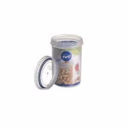 Lock & Lock LLS113, Jar, Round, 0.33 L, Transparent, Polypropylene (PP), Twist