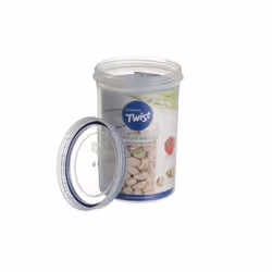 Lock & Lock LLS123, Jar, Round, 0.76 L, Transparent, Polypropylene (PP), Twist