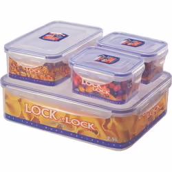UTC HPL834SA, Box, Rectangular, 3.9 L, Blue, Transparent, Plastic, 285 mm