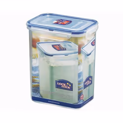 Lock & Lock HPL813, Box, Rectangular, 1.8 L, Blue, Transparent, Polypropylene (PP), 151 mm