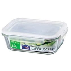 Lock & Lock LLG455 food storage container Rectangular Box 2 L Transparent 1 pc(s)