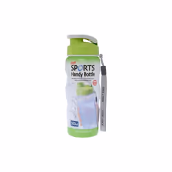 500ml Green Handy Sports Bottle With Carry Strap - Lock Drink Water -  lock sports bottle strap carry 500ml green handy drink ...
