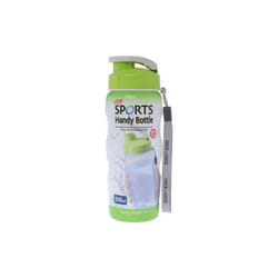 500ml Green Handy Sports Bottle With Carry Strap - Lock Drink Water -  lock sports bottle strap carry 500ml green handy drink water