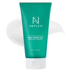 COR?ANA AMPLE:N Centel Calming Shot First Gel Cleanser - Calming Gel Facial Cleanser - Makeup Remover Soap Free Face Wash for Sensitive Skin - Cica an