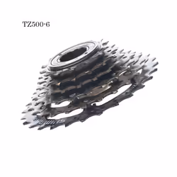 Bike Cassette - Bicycle Freewheel Cassette Sprocket 6/7 Speed 14T-28/32/34T Mountain Bike Replacement Accessory - TZ500-6 Speed 14T-28T
