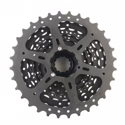 Shimano HG31 8 Speed 32/34T Mountain Bike Cassette+Gear shift kit - 11-32T-Black