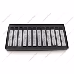 Mungyo Gallery Soft Pastel Squares Cardboard Box Set of 12 - Charcoal Black
