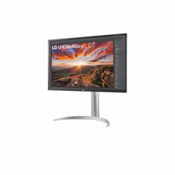 LG 27UP85NP-W.BEK LED display 68.6 cm (27") 3840 x 2160 pixels 4K Ultra HD Silver