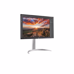 LG 27UP85NP-W.BEK LED display 68.6 cm (27") 3840 x 2160 pixels 4K Ultra HD Silver