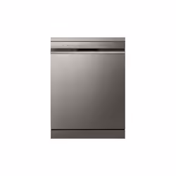 LG DF355FP, Freestanding, Full size (60 cm), Platinum, Grey, Standard (80 - 85 cm), Platinum