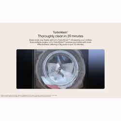 LG F4Y510GBLN1 washing machine Front-load 10 kg 1400 RPM Grey - Additional view 5