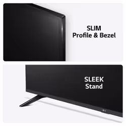 LG 43LQ60006LA.AEKQ TV 109.2 cm (43") Full HD Smart TV Wi-Fi Black