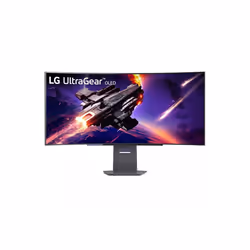 LG 45GS95QE-B, 114.3 cm (45"), 3440 x 1440 pixels, Wide Quad HD, OLED, 0.03 ms, Black