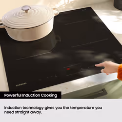 Samsung NZ64F3NM1AB Black Built-in Zone induction hob 4 zone(s) - Additional view 7