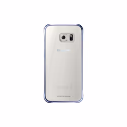 Samsung EF-QG920B, Cover, Samsung, Galaxy S6, Blue, Transparent
