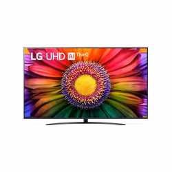 LG 43UR81003LJ, 109.2 cm (43"), 3840 x 2160 pixels, 4K Ultra HD, LED, Smart TV, Black