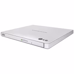 LG GP57EW40, White, Tray, Desktop/Laptop, DVD Super Multi DL, USB 2.0, CD-R, CD-ROM, CD-RW, DVD+R, DVD+R DL, DVD+RW, DVD-R, D ...