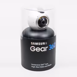 Samsung Gear 360 C200 360 Degree Cam Spherical Camera White