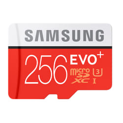 Samsung EVO Plus MB-MC256D 256 GB MicroSDXC UHS-I Class 10