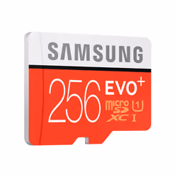 Samsung EVO Plus MB-MC256D 256 GB MicroSDXC UHS-I Class 10