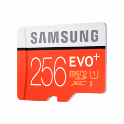 Samsung EVO Plus MB-MC256D 256 GB MicroSDXC UHS-I Class 10