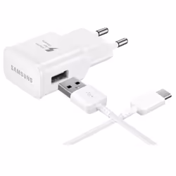 Samsung EP-TA20, Indoor, USB, White