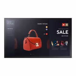 Samsung PM32F-BC, Interactive flat panel, 81.3 cm (32"), LED, 1920 x 1080 pixels
